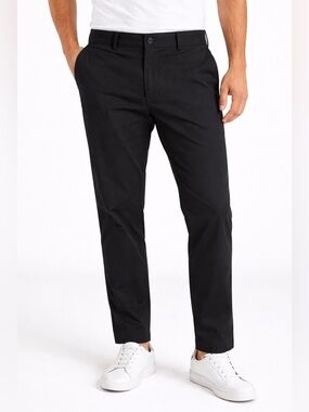 Bonobos Black Cropped Chino Pants Men’s 36x32 19x40